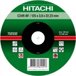 Диск отрезной Hitachi по кирпичу и бетону 125х3
