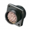 Разъем коммутационный ПТК pin 14-F, розетка на источник тока 0