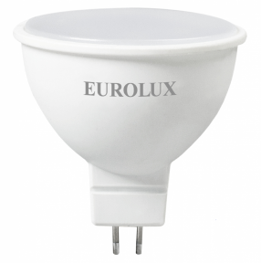 Лампа светодиодная Eurolux, форма MR16 с рефлектором, 230 В