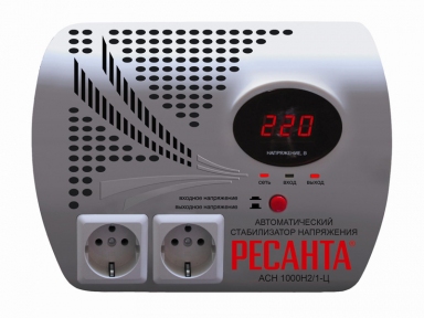 Стабилизатор Ресанта АСН-1000Н2/1-Ц