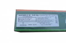 Электроды сварочные BASOWELD 50 - EVB 50p ø 2,5 мм пачка 4 кг