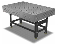 Слесарно-сборочный стол FERROX ST5/35S 1450x900x200 мм, d28